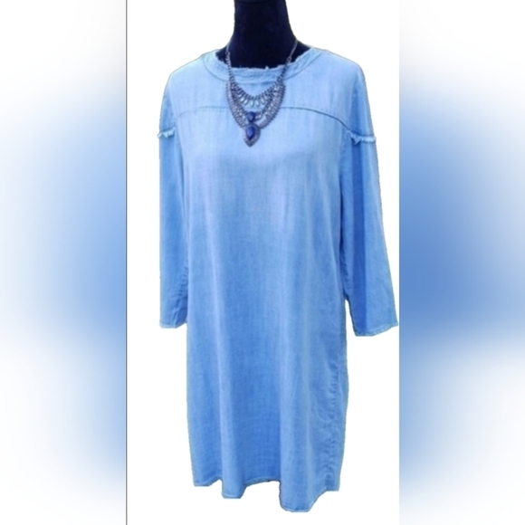 RUSH Dresses & Skirts - RUSH denim dress
